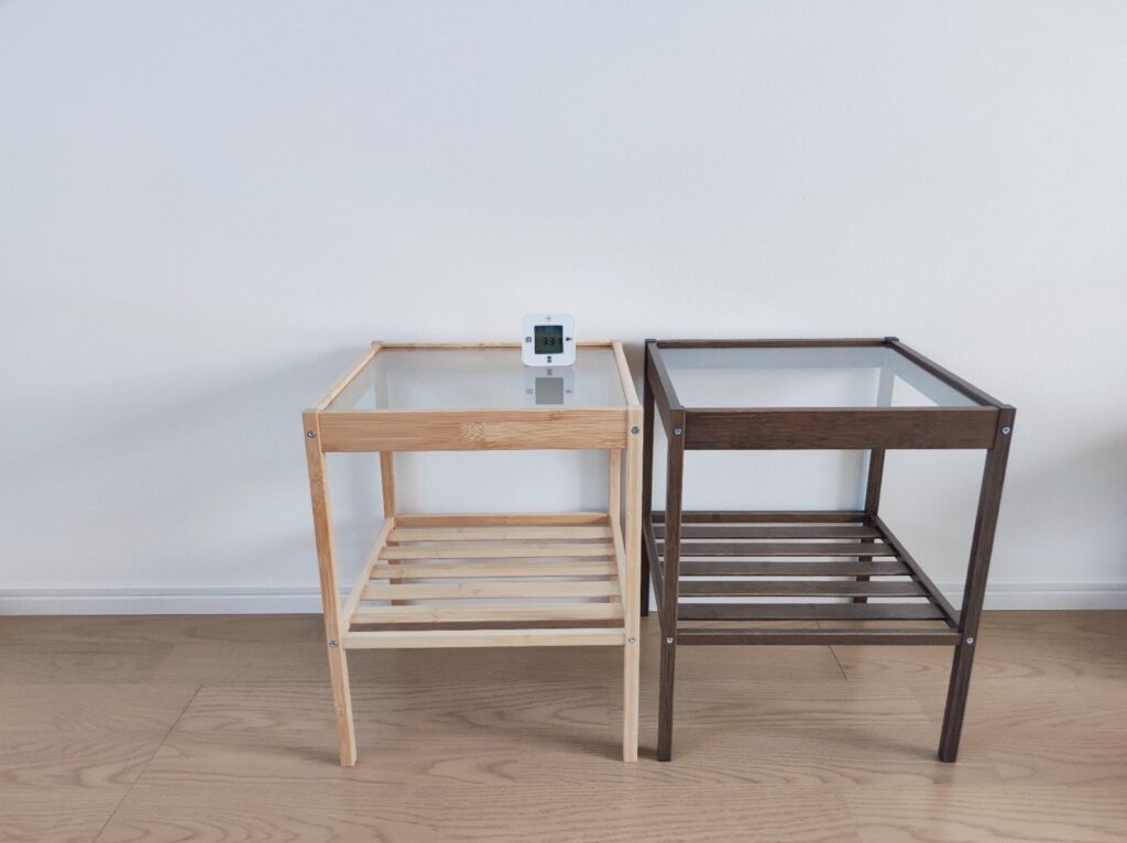 IKEA　おすすめ　サイドテーブル　ネスナ　一人暮らしおすすめテーブル