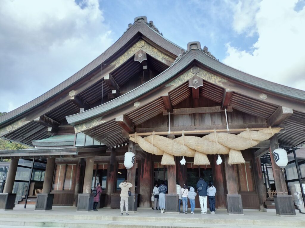 出雲大社　日帰り　ブログ　ご祈祷