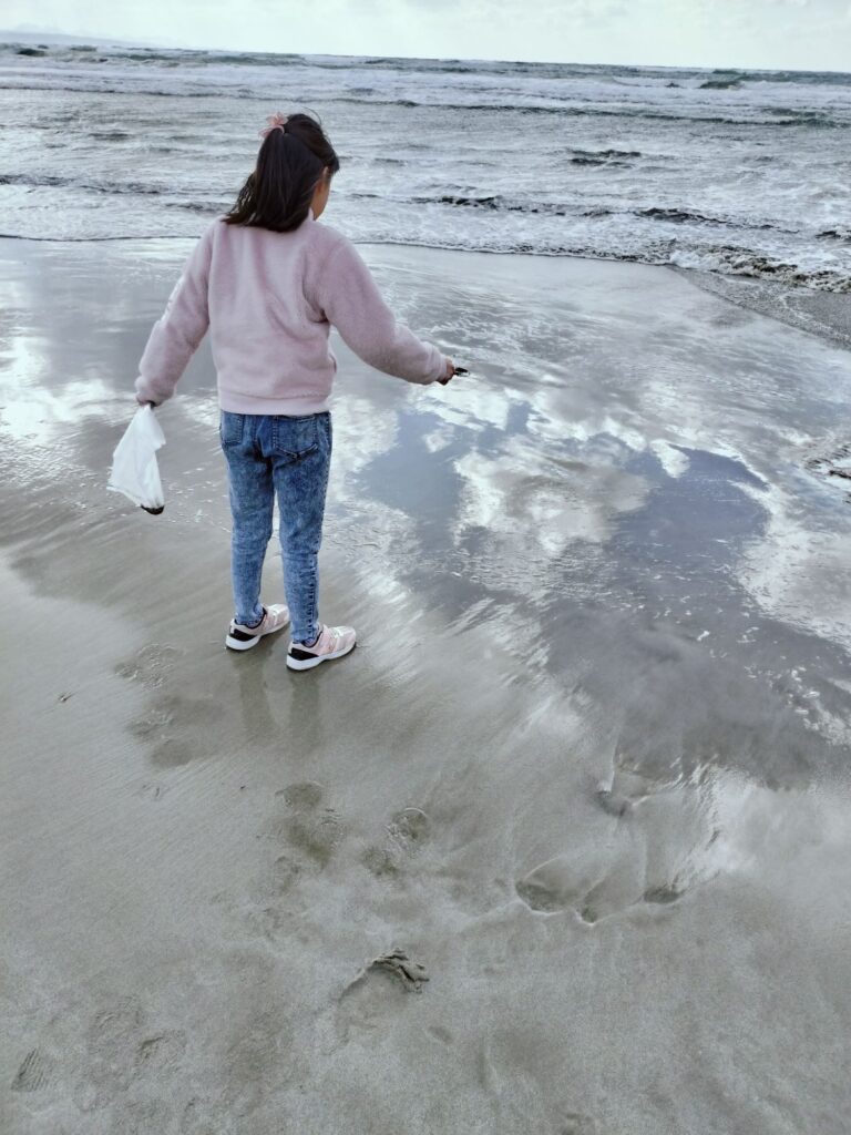 稲佐の浜の砂　出雲大社