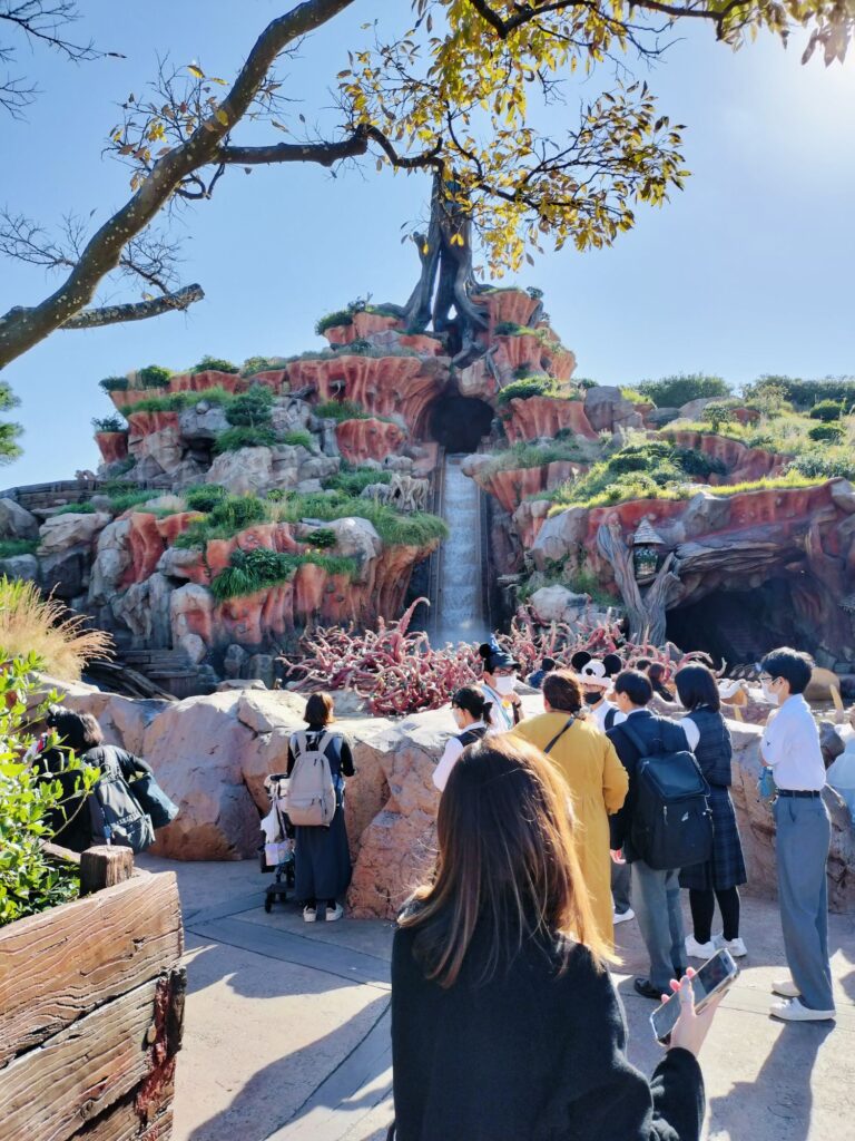 子連れディズニー　ブログ　岡山発　スプラッシュマウンテン